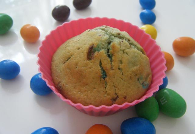 Muffins aux M&M's pour enfants