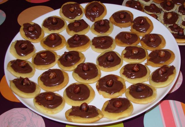 Mini-pizzas au nutella