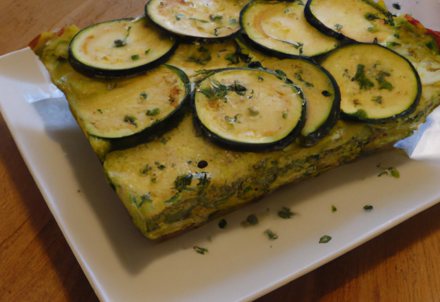 Gâteau de courgette rapide