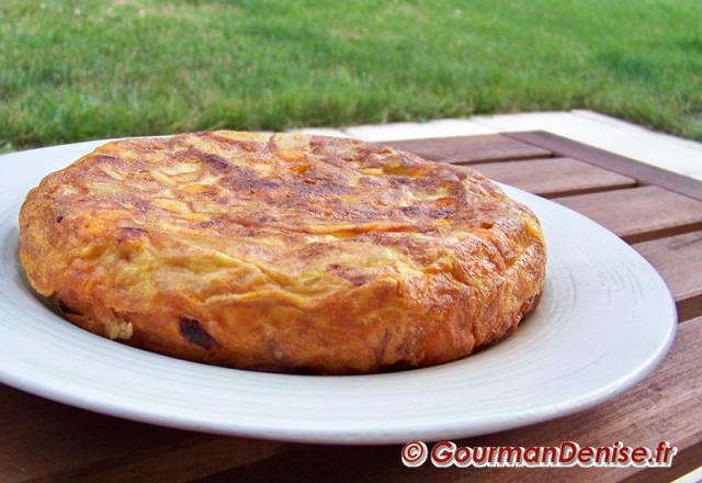 Tortillas de pommes de terre au saucisson sec du Forez, Bleu du Vercors-Sassenage