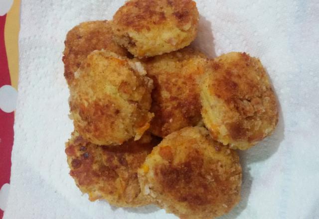 Croquettes jambon fromage