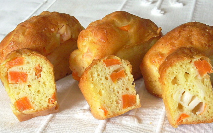 Cake aux carottes et au surimi