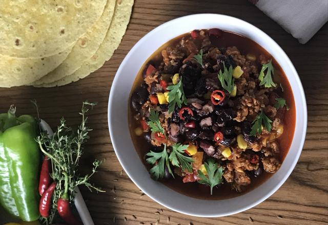 Chili con carne facile à ma façon