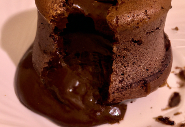 Fondant au chocolat de dernière minute