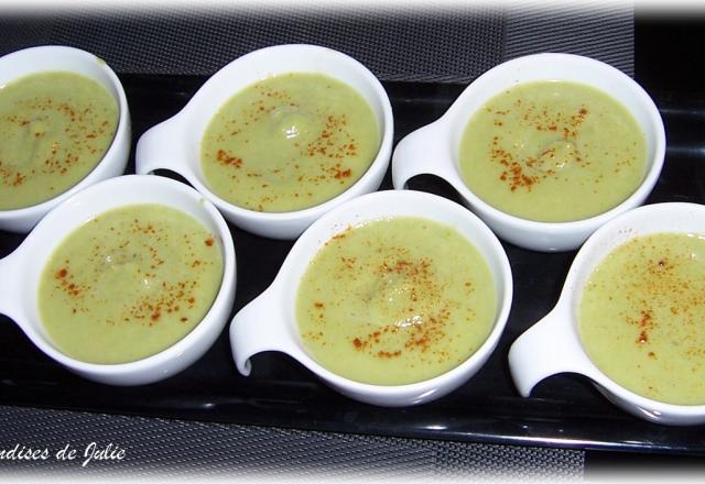 Velouté de brocolis maison