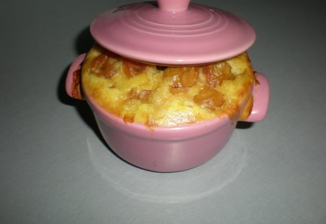 Clafoutis aux cerises en mini cocotte