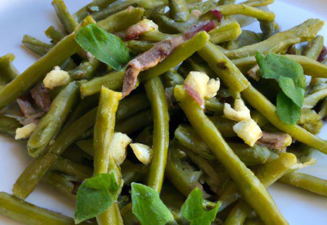 Salade aux haricots verts