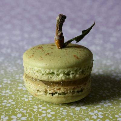 Macarons pomme-cannelle