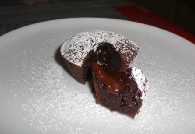 Moelleux au chocolat au cœur coulant