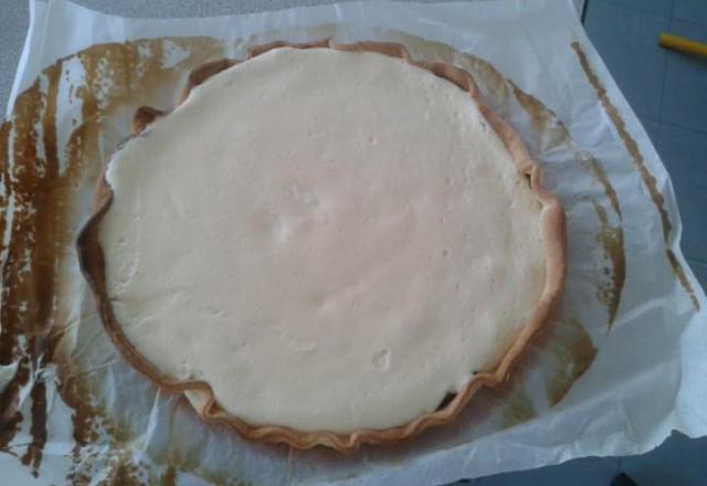 Tarte pralinés et mascarpone