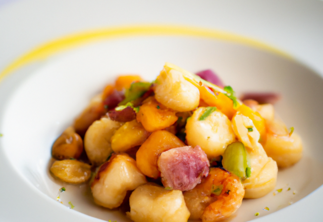 Gnocchi aux fruits de mer