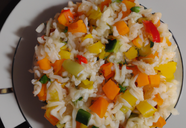 Salade de riz super rapide