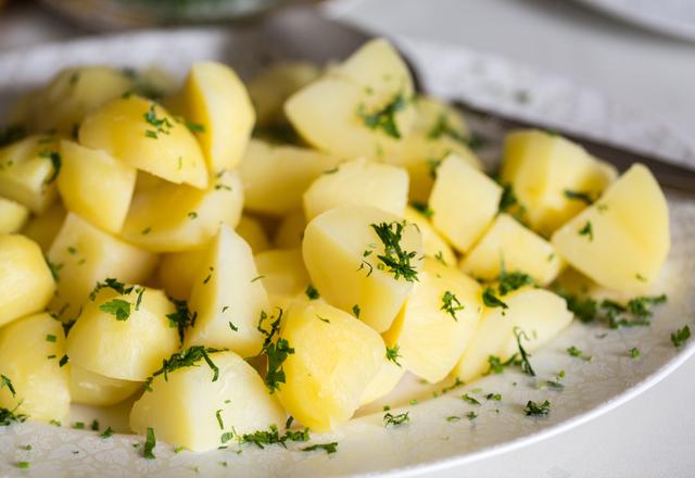 Pommes de terre vapeur maison