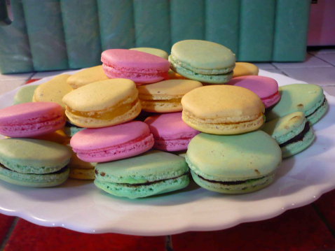 Macarons à base de meringue italienne