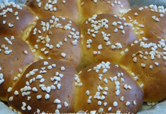 Brioche sans beurre et sans œuf à la fleur d'oranger