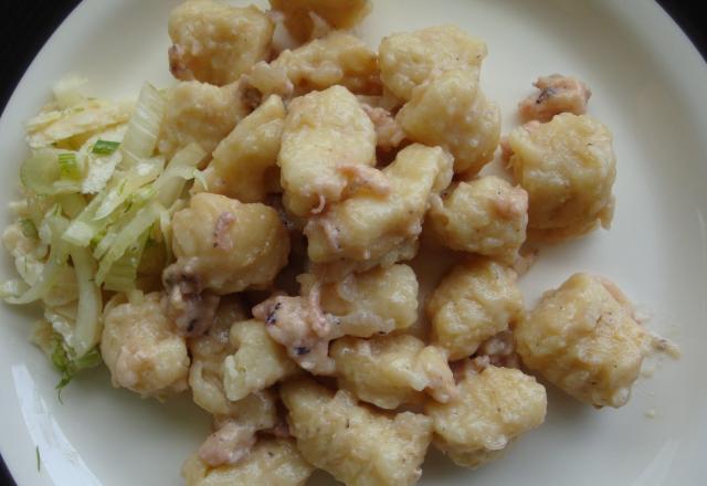 Gnocchi al profumo di pompelmo e di finocchi