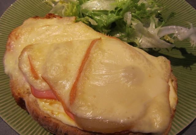 Tartines bacon raclette