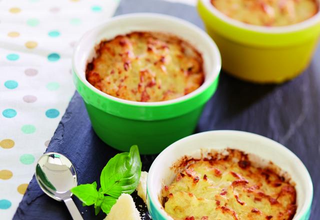 Soufflés aux endives et parmesan