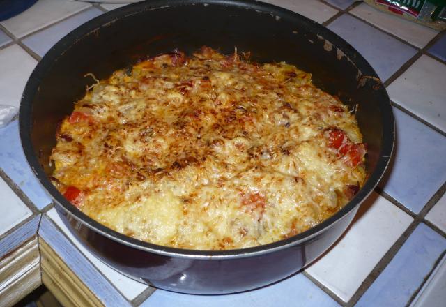 Gratin d'endives à la tomate