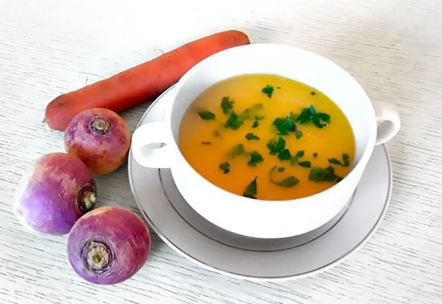 Velouté carottes-navets au thermomix