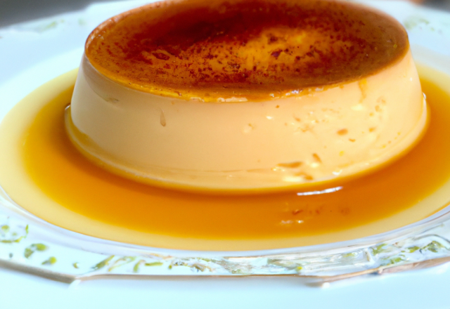 Flan aux œufs facile