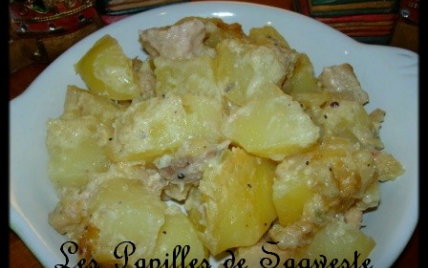 Porc créole ananas pommes de terre