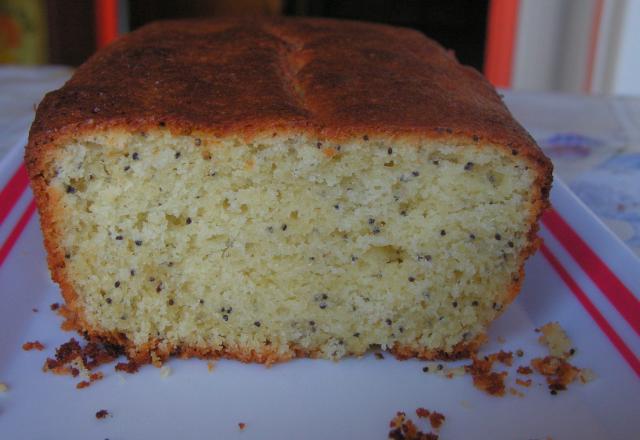 Gâteau au citron et aux graines de pavot original