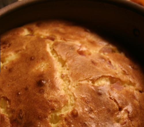 Soufflé aux trois fromages