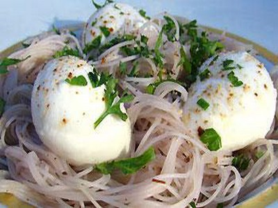 Consommé aux herbes fraîches