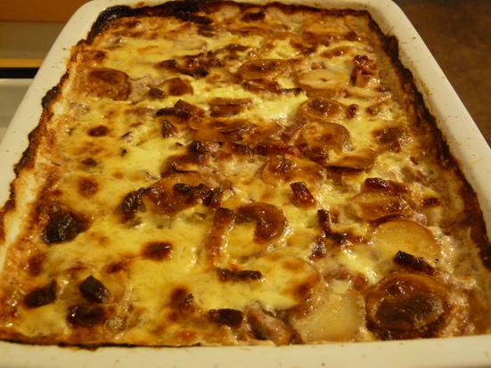 Gratin dauphinois sans fromage