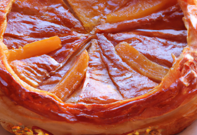 Galette des rois à l'orange