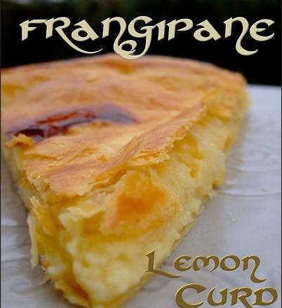 Galette frangipane et lemon curd