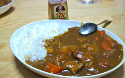 Curry japonais (avec roux de curry)