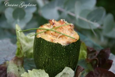 Bouchons de courgettes gratinées au parmesan