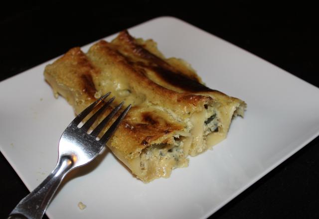 Cannellonis Courgette et Fourme d'Ambert