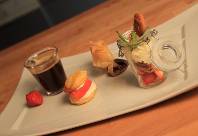 Café gourmand entre amis