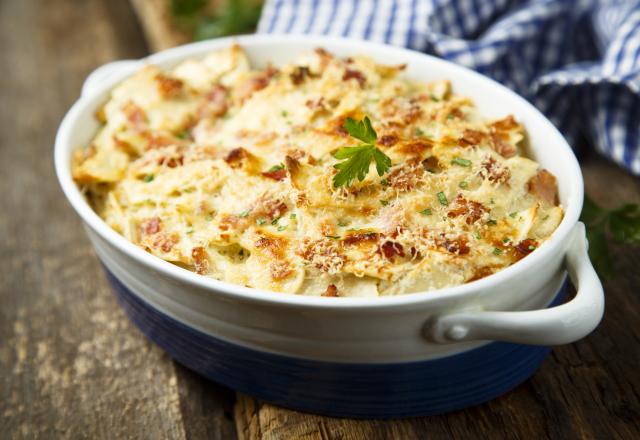 Gratin de pâtes express