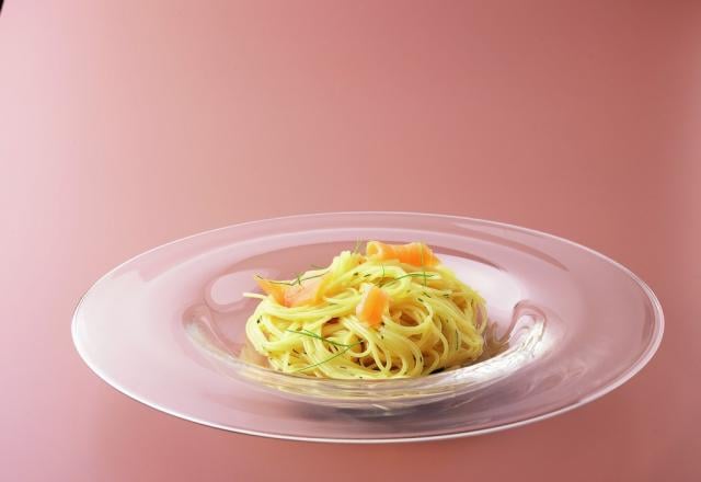 Capellini au saumon