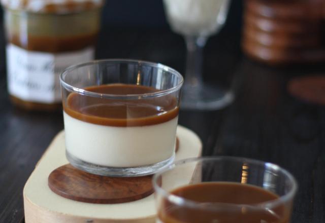 Panna Cotta à la confiture de lait Bonne Maman