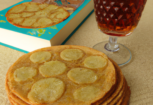 Galettes normandes accompagnées de cidre chaud