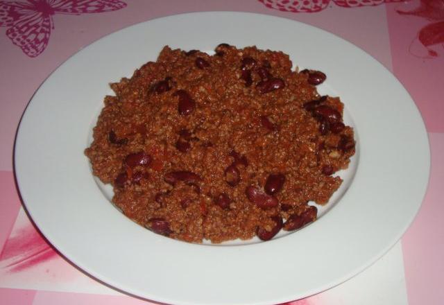 Chili au bœuf