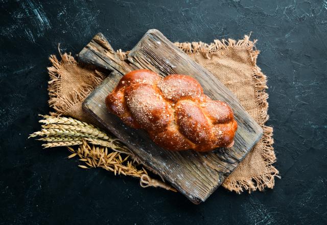 Brioche tressée au yaourt