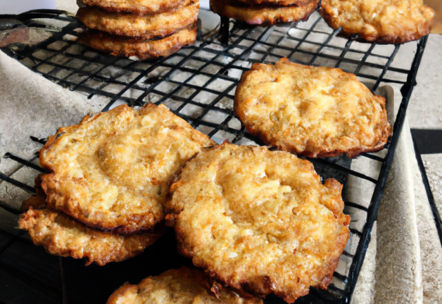 Biscuits coco au sirop d'érable