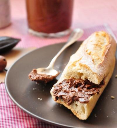 Pâte à tartiner croustillante au chocolat