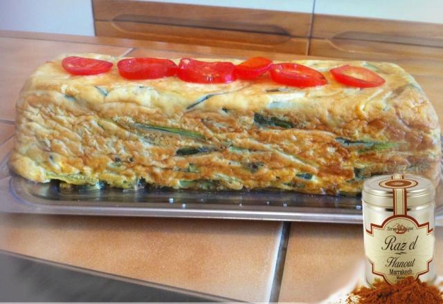 Cake aux courgettes raz el hanout