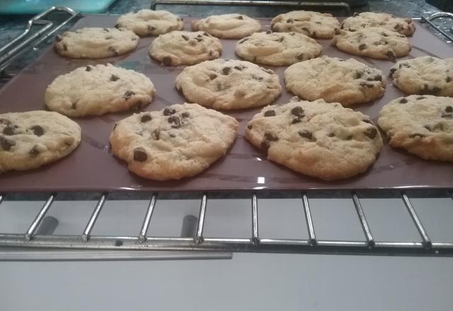 Cookies aux pépites de chocolat (cuisson variable selon vos envies)