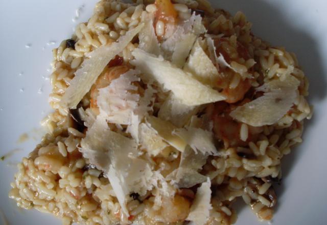 Risotto aux scampis