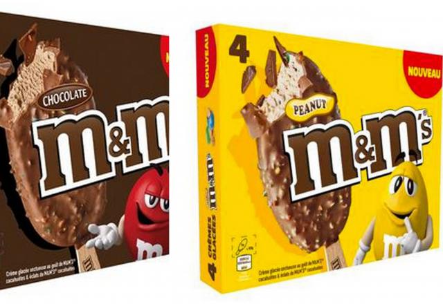 Le bâtonnet glacé M&M’s a débarqué