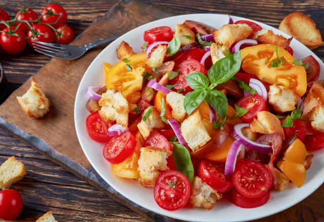 Panzanella ou ma salades de tomates au pain