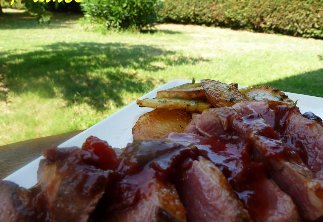 Magret de Canard aux Prunes